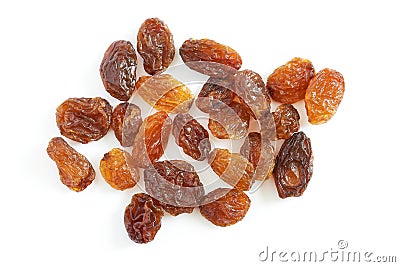 Sweet raw raisins Stock Photo