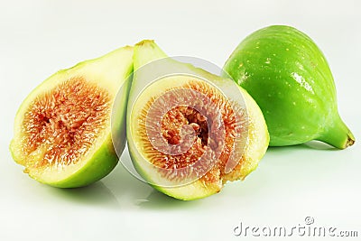 Sweet ripe figs Stock Photo