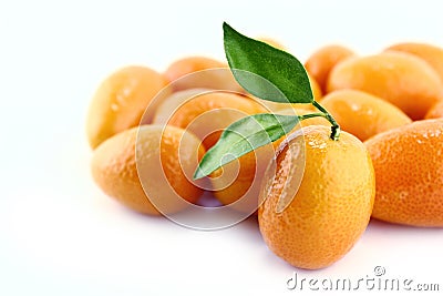 Small Orange Fruit Stock Photo