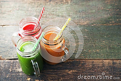 Sweet smoothie Stock Photo