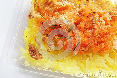 Sweet sticky rice Stock Photo