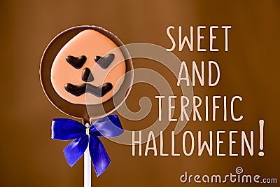 Sweet and terrific halloween Stock Photo