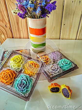Sweet Thai Flower Stock Photo