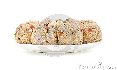 Sweet Til Laddu Stock Photo