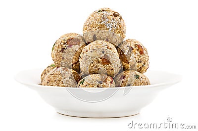 Sweet Til Laddu Stock Photo