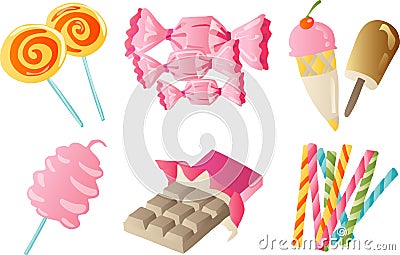 Sweet Treat Vector Illustration