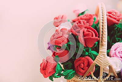 Sweet valentine`s day flower. Stock Photo