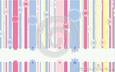 Sweet vertical lines Stock Photo