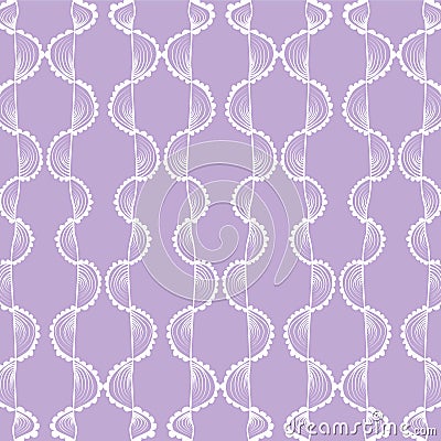Sweet violet wave background Vector Illustration