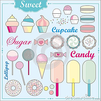 Sweets Vector Illustration