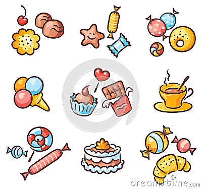 Sweets Vector Illustration