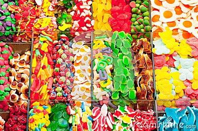 Sweets sweet candies Stock Photo