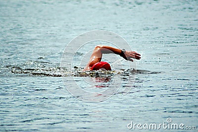 Swimmer Stock Photo