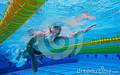 Swimmer Stock Photo