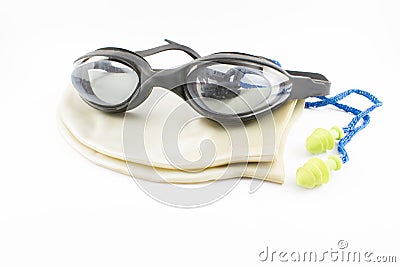 Swimming accessories. Stock Photo