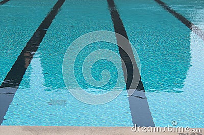 Swimming lanes Stock Photo