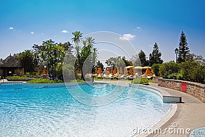 Swimming pool Stock Photo