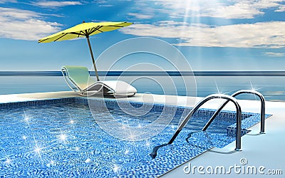 Swimming pool Stock Photo