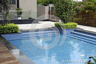 Swimming-pool Stock Photo