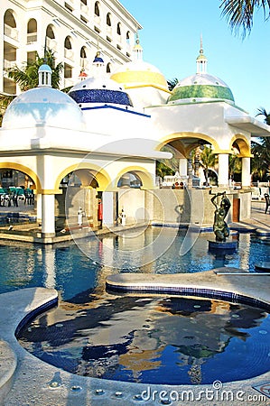 swimming Pool BAR Stock Photo