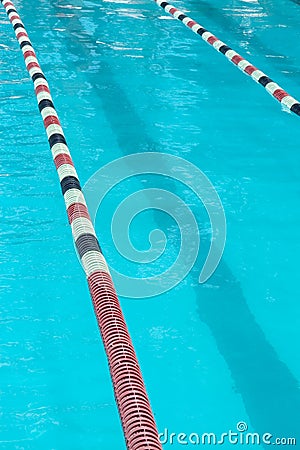 Swimming pool lane Stock Photo