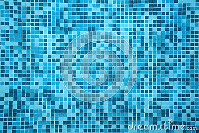 Swimming pool tiles Stock Photo