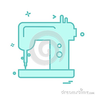 Swing machine icon design vector Vector Illustration