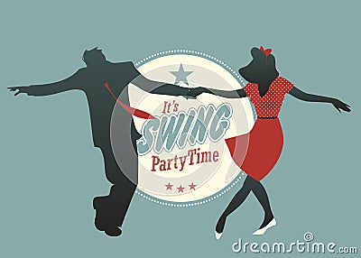 Swing Party Time Stock Photo