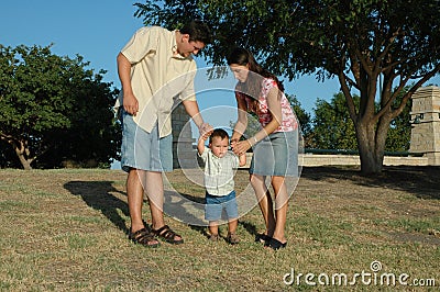 Swinging Fun Stock Photo