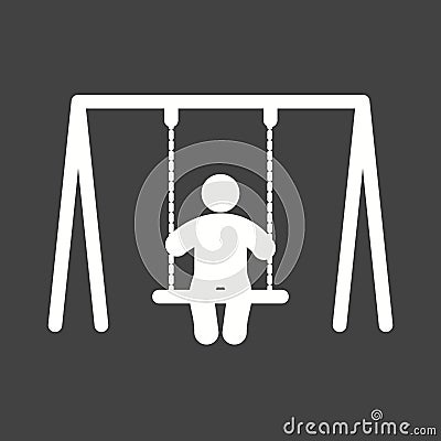 Swinging Vector Illustration