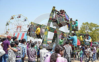 swings of India Editorial Stock Photo