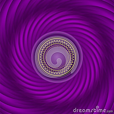 Swirl purple background. Soft vector gradient and blend. Radial Vector Illustration