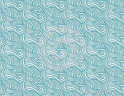 Swirl vector pattern, simple diagonal wavy background Vector Illustration