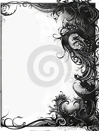 Swirling background graphic template Stock Photo
