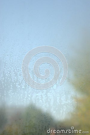 The swirling glass, a picture with a fuzzy focus. Stock Photo