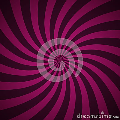 Swirling radial pattern background. Vector illustration Vector Illustration