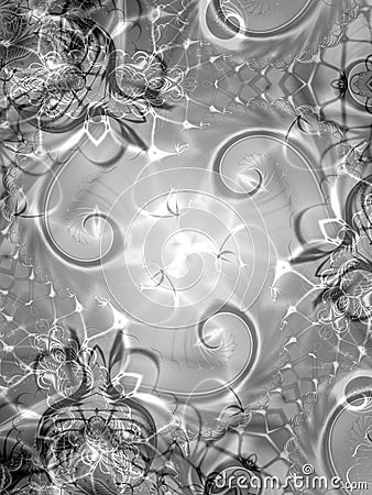 Swirls Spirals Vines Texture Stock Photo