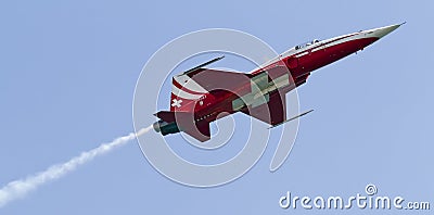 Swiss Air Patrol Editorial Stock Photo