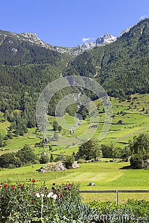 Swiss alps Stock Photo