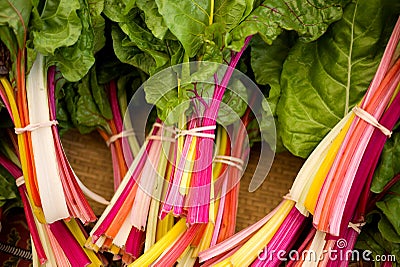 Swiss Chard Stock Photo