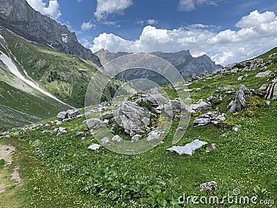 Engelberg Switzerland, mountains Stock Photo