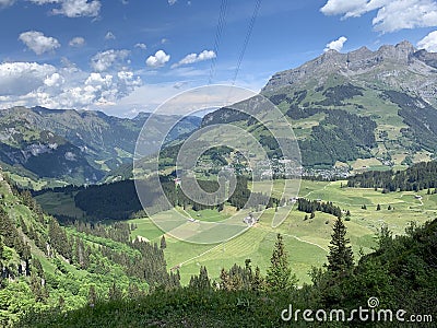 Switzerland mountains Stock Photo