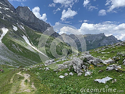 Engelberg Switzerland, mountains Stock Photo