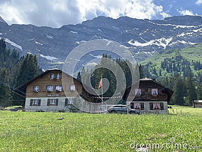 Switzerland mountains Stock Photo