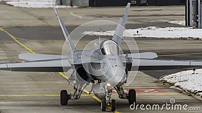 Swiss F/A-18 Hornet Stock Photo
