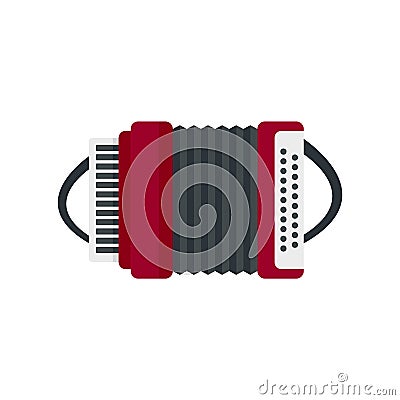 Swiss harmonic icon flat isolated vector Vector Illustration