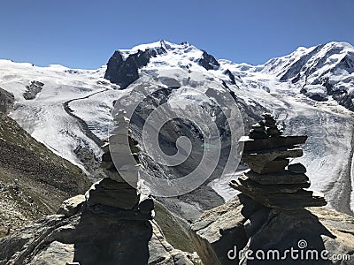 Swiss panorama Stock Photo