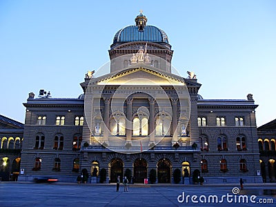 Swiss Parliament 01, Bern, Switzerland Stock Photo