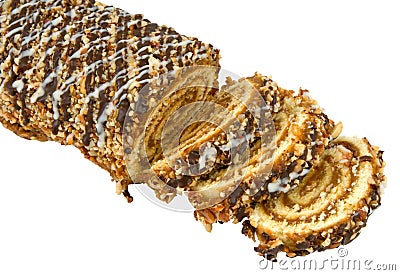 Swiss roll Stock Photo