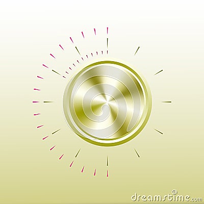 Switch dial naviator setting digital technology network communication abstract graphic design vector illustration Vector Illustration